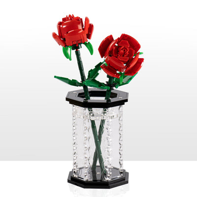 Large Display Vase for LEGO® Flowers - Black