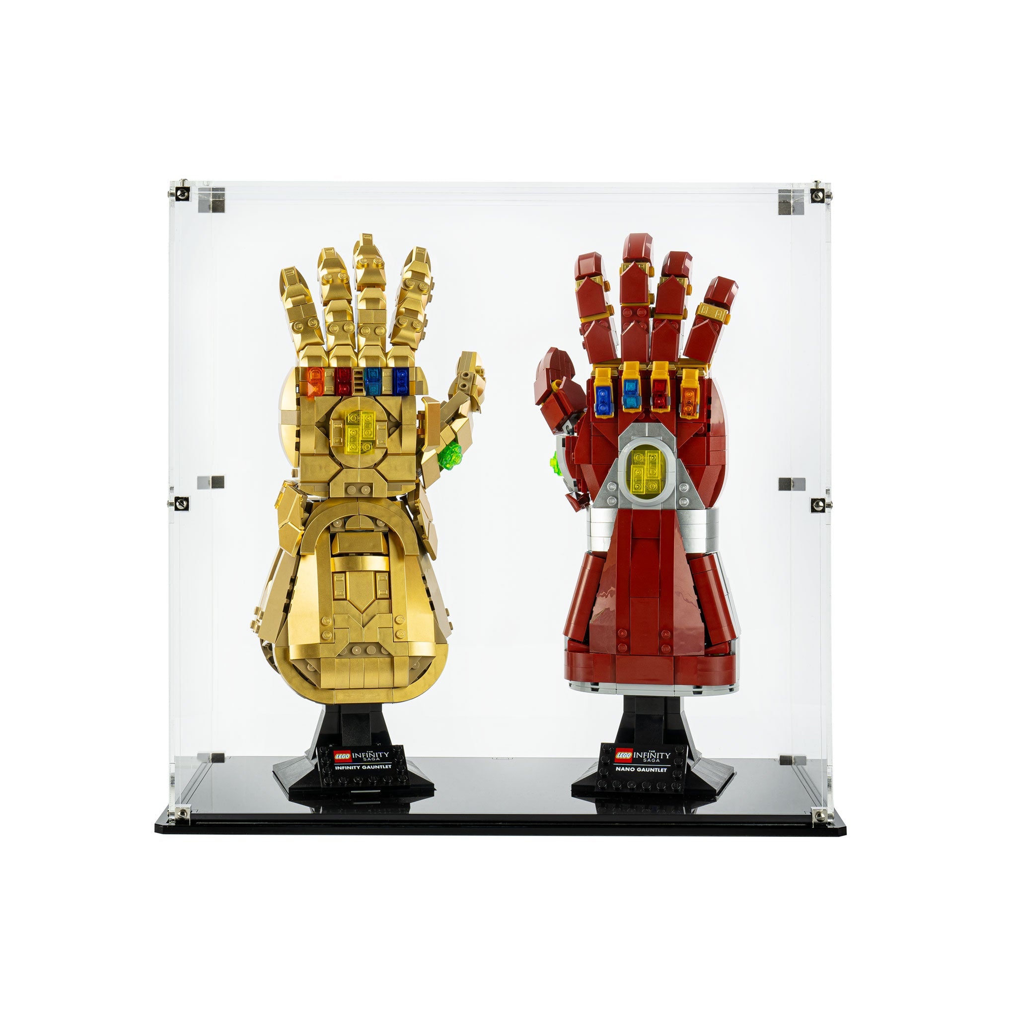 Display Case for LEGO® Infinity Gauntlet and Nano Gauntlet (76191 & 76223)