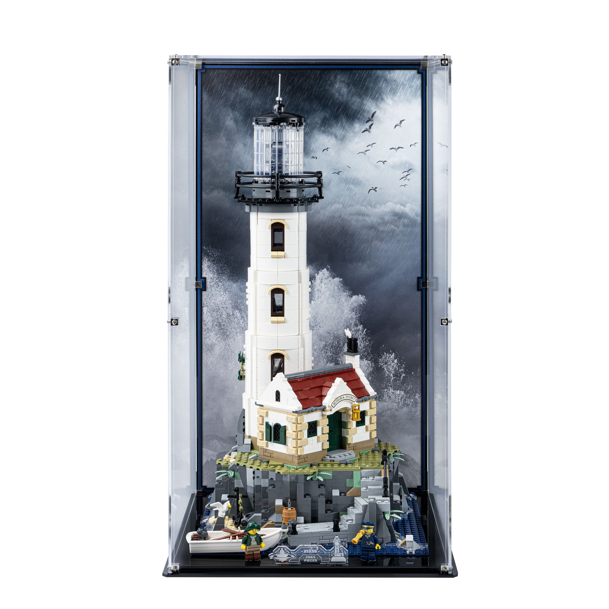 Display Case for LEGO® Ideas: Motorised Lighthouse (21335)