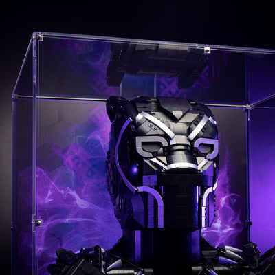Display Case for LEGO® Marvel Black Panther Bust (76215)