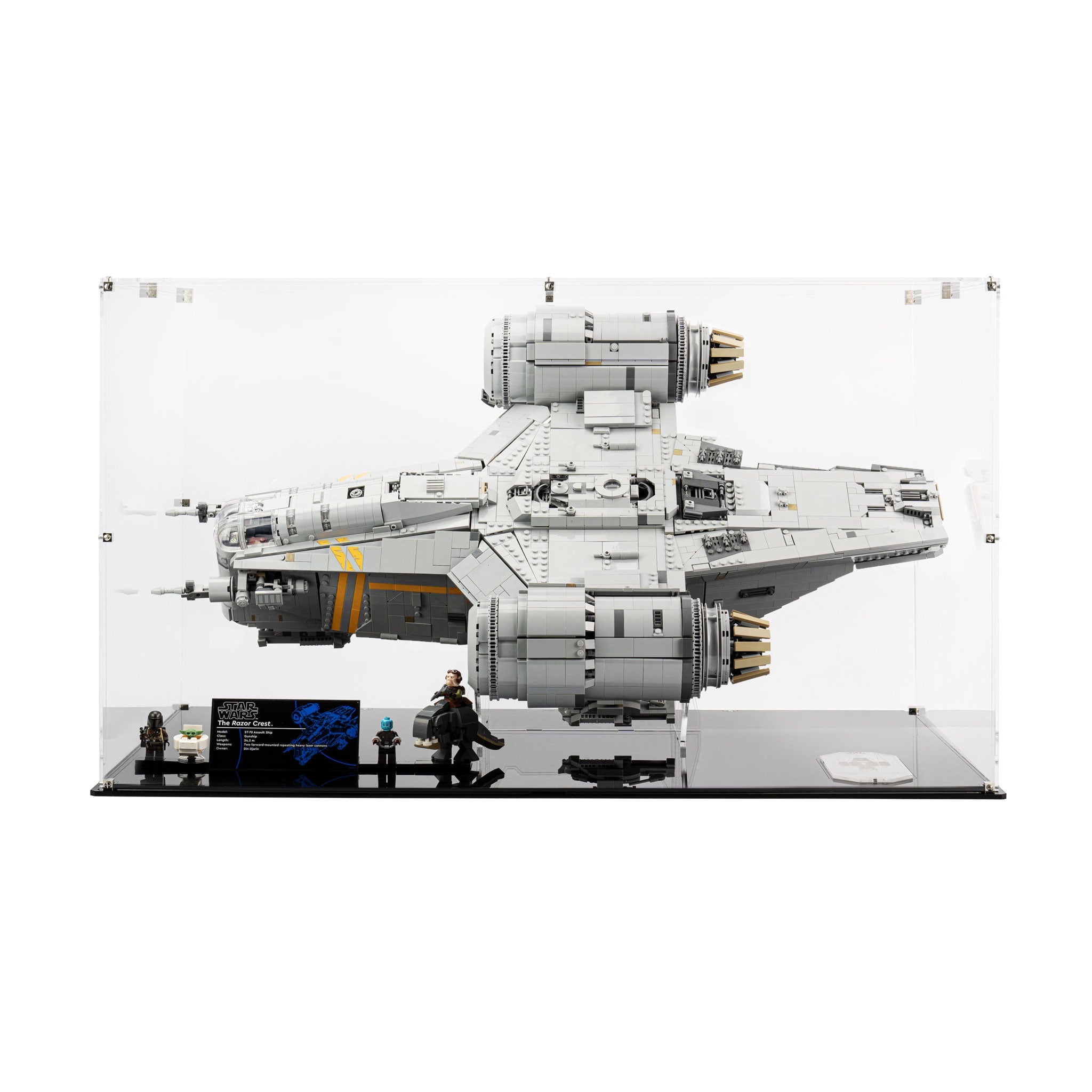 Display Case for LEGO® Star Wars™ UCS The Razor Crest™ (75331)