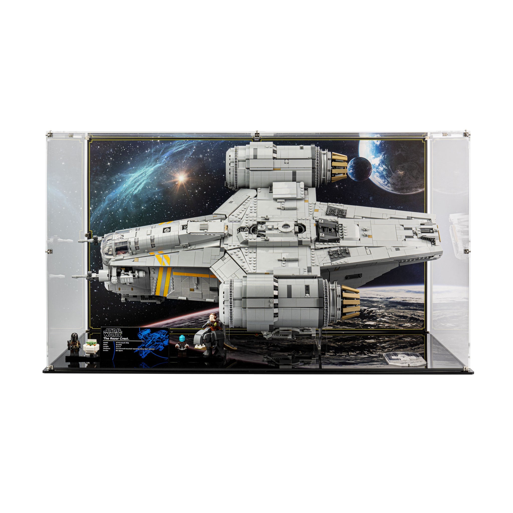 Display Case for LEGO® Star Wars™ UCS The Razor Crest™ (75331)