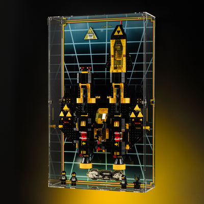 Limited Edition Wall Mounted Display Case for LEGO® Icons: Blacktron Renegade (10355)