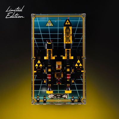 Limited Edition Wall Mounted Display Case for LEGO® Icons: Blacktron Renegade (10355)