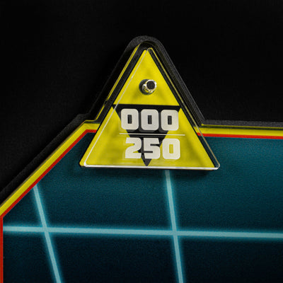 Limited Edition Wall Mounted Display Stand for LEGO® Icons: Blacktron Renegade (10355)