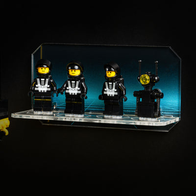 Limited Edition Wall Mounted Display Stand for LEGO® Icons: Blacktron Renegade (10355)