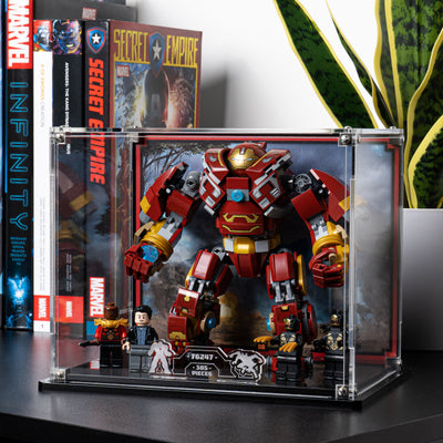 Display Case for LEGO® Marvel: The Hulkbuster: The Battle of Wakanda (76247)