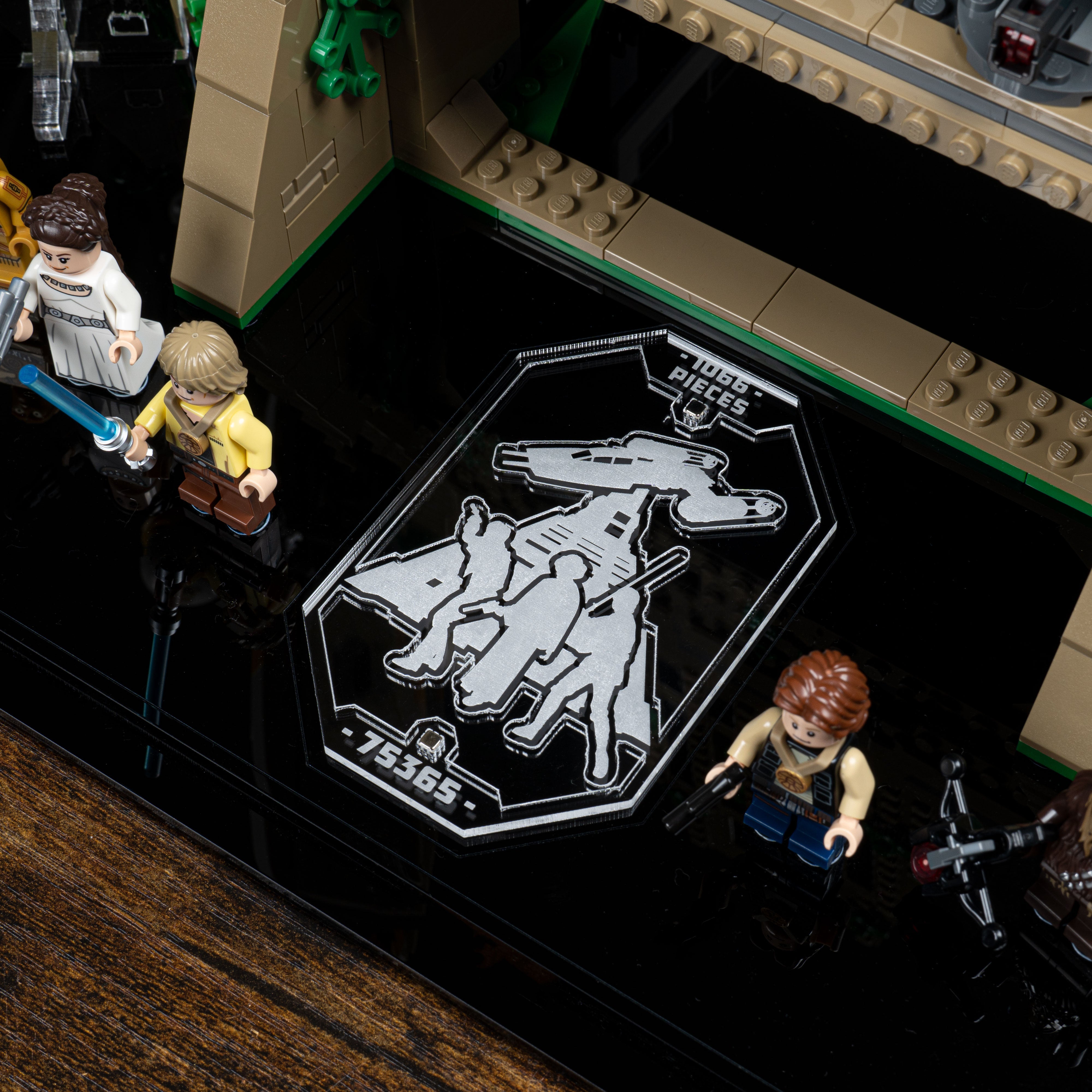 Display Case for LEGO® Star Wars Yavin 4 Rebel Base (75365)