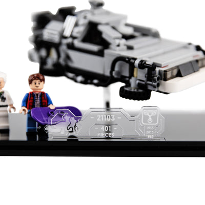 Display Case for LEGO® Ideas: The DeLorean (21103)