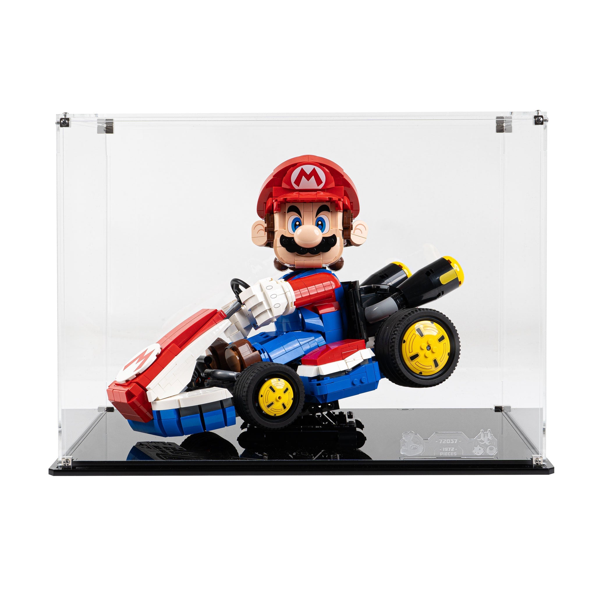 Display Case for LEGO® Mario Kart™ Mario & Standard Kart (72037)