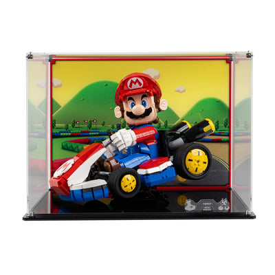 Display Case for LEGO® Mario Kart™ Mario & Standard Kart (72037)