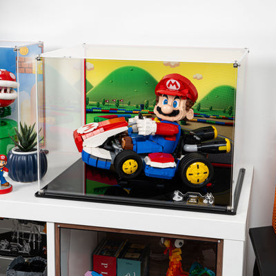 Display Case for LEGO® Mario Kart™ Mario & Standard Kart (72037)