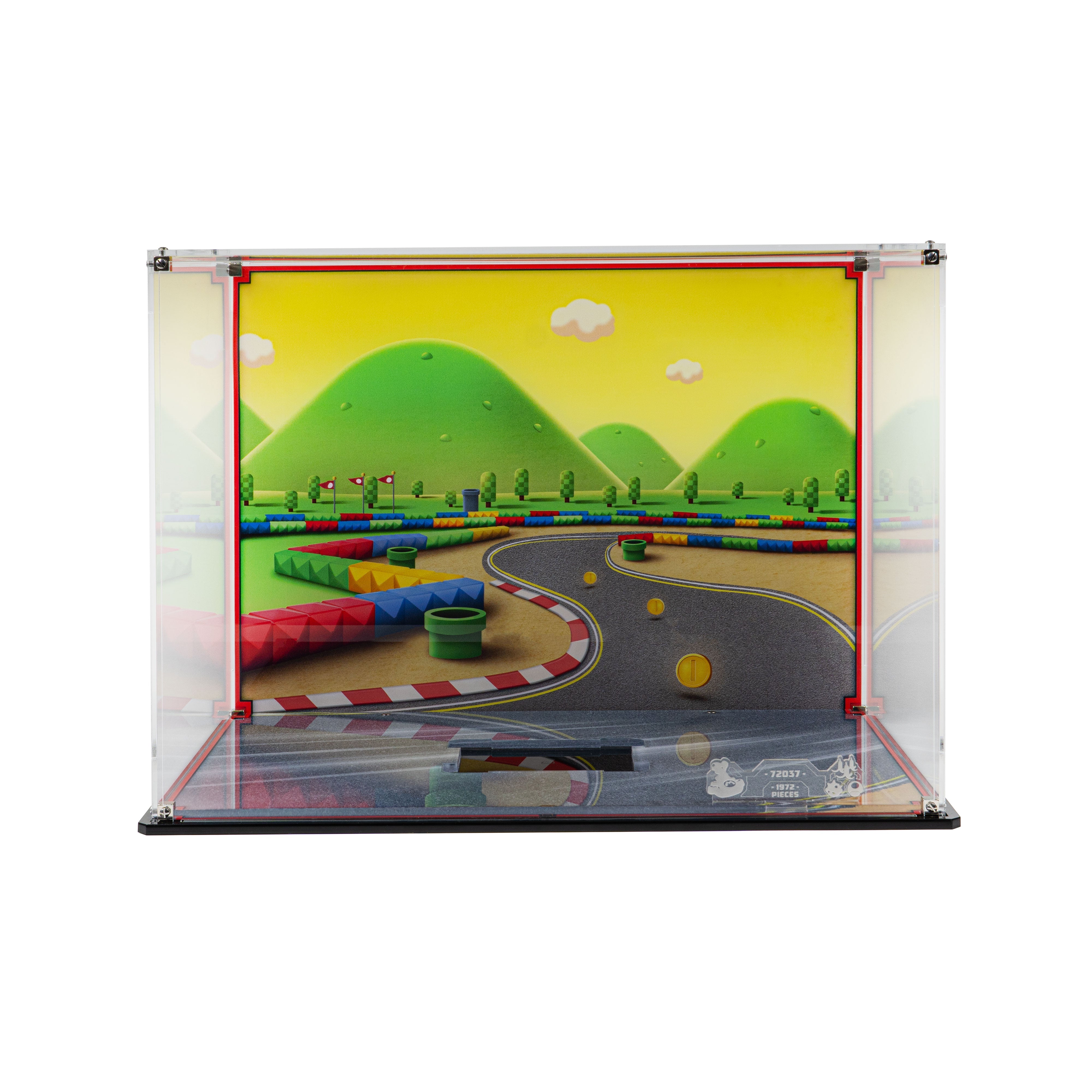 Display Case for LEGO® Mario Kart™ Mario & Standard Kart (72037)