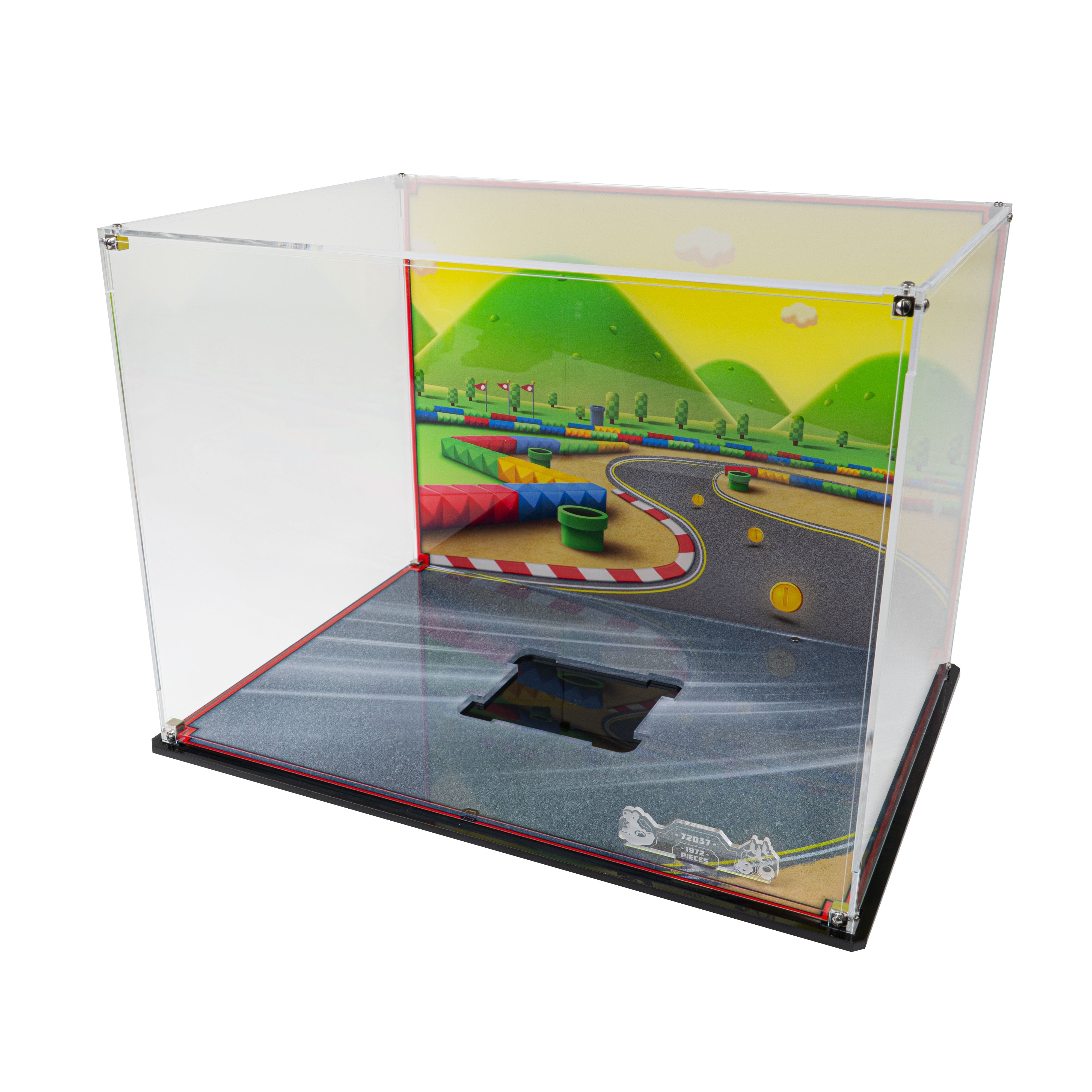 Display Case for LEGO® Mario Kart™ Mario & Standard Kart (72037)