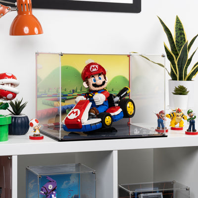 Display Case for LEGO® Mario Kart™ Mario & Standard Kart (72037)