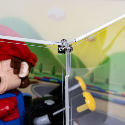 Display Case for LEGO® Mario Kart™ Mario & Standard Kart (72037)