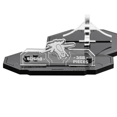 Display Stand for LEGO® Blacktron Cruiser (40580)
