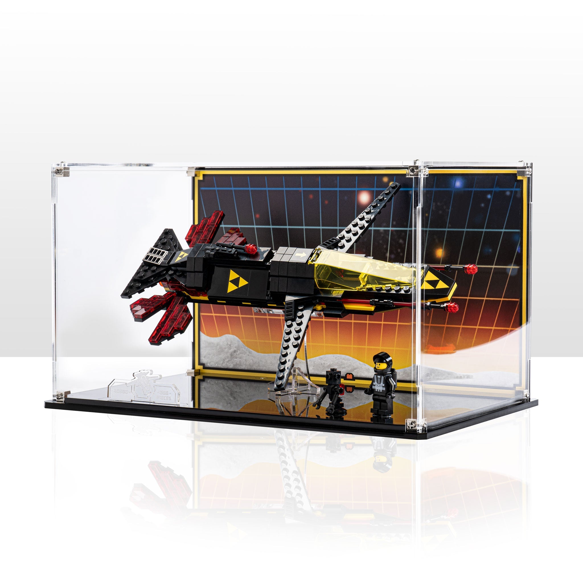 Display Case for LEGO® Blacktron Cruiser (40580)