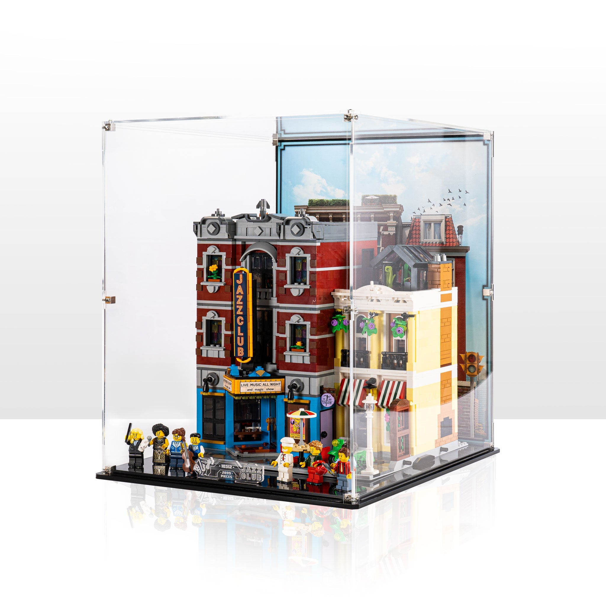 Display Case for LEGO® Icons: Jazz Club (10312)