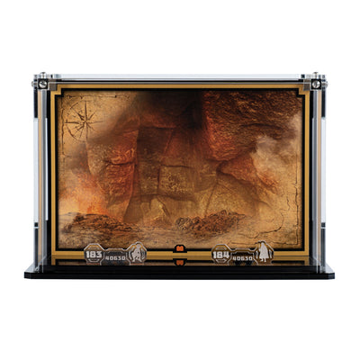 Display Case for LEGO® Brickheadz: Frodo™ & Gollum™ (40630)