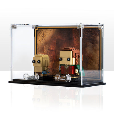 Display Case for LEGO® Brickheadz: Frodo™ & Gollum™ (40630)