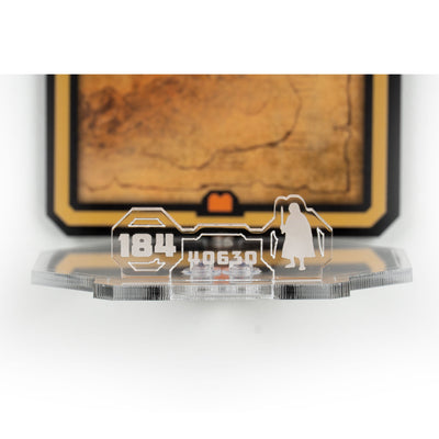 Wall mounted Display for LEGO® Brickheadz: Frodo™ & Gollum™ (40630)