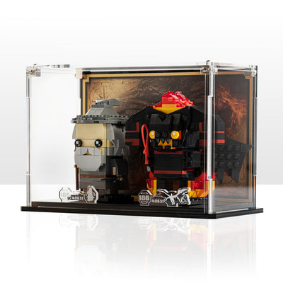 Display Case for LEGO® Brickheadz: Gandalf the Grey™ & Balrog™ (40631)