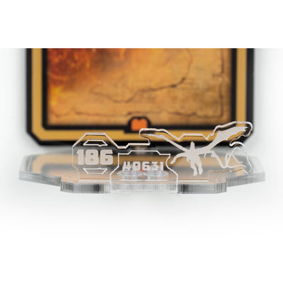 Wall mounted Display for LEGO® Brickheadz: Gandalf the Grey™ & Balrog™ (40631)