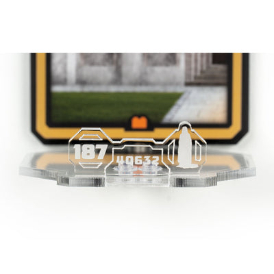 Wall mounted Display for LEGO® Brickheadz: Aragorn™ & Arwen™ (40632)