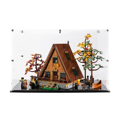 Display Case for LEGO® Ideas: A-Frame Cabin (21338)