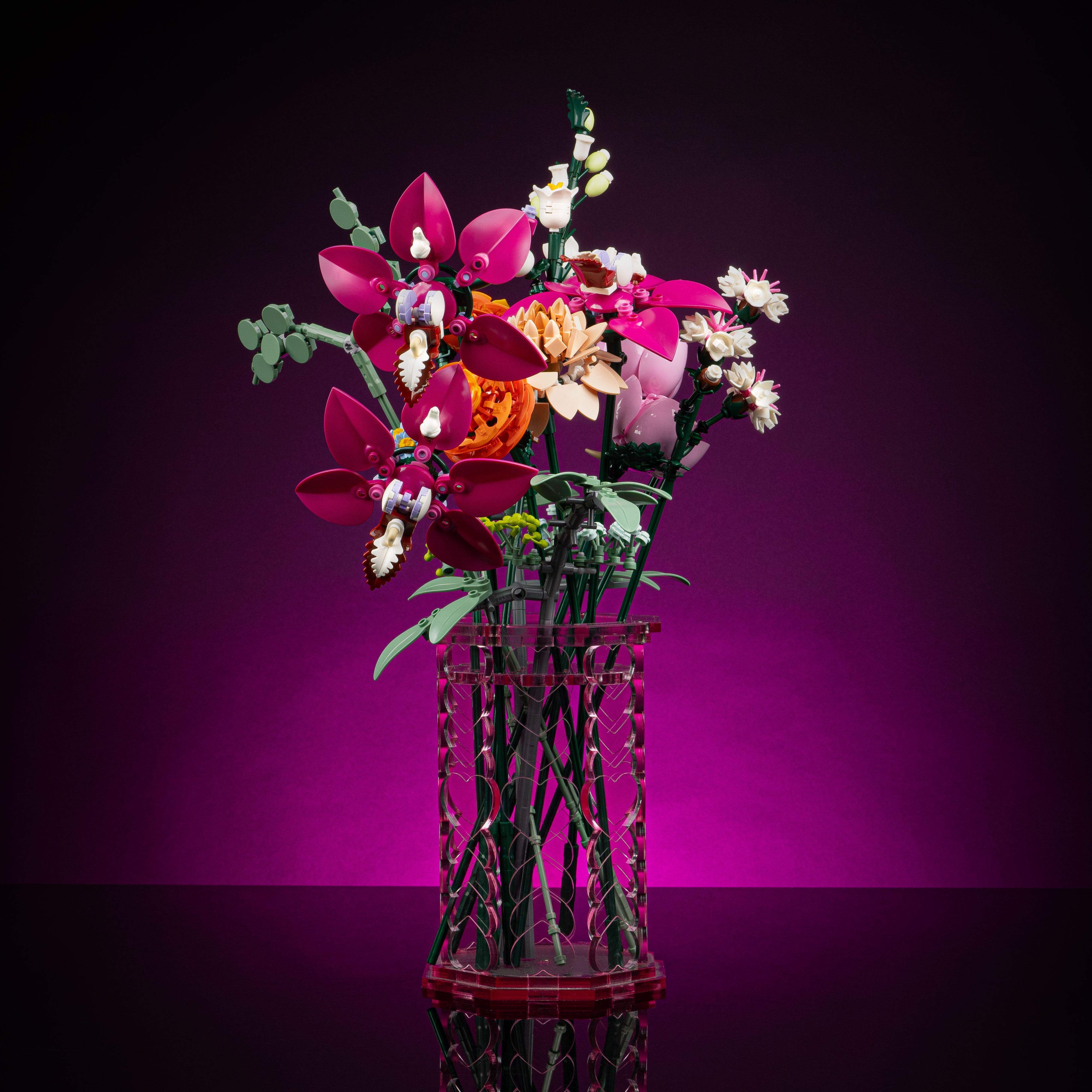 Limited Edition Large Valentine’s Day Vase for LEGO® Botanical Flowers