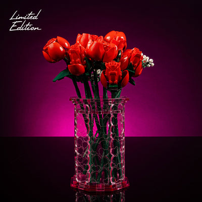 Limited Edition Valentine’s Day Vase for LEGO® Botanical Flowers