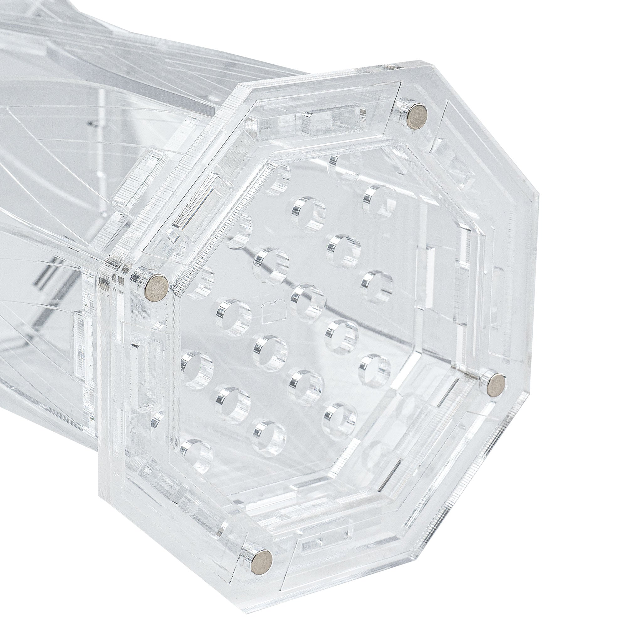 Large Display Vase for LEGO® Flowers - Clear