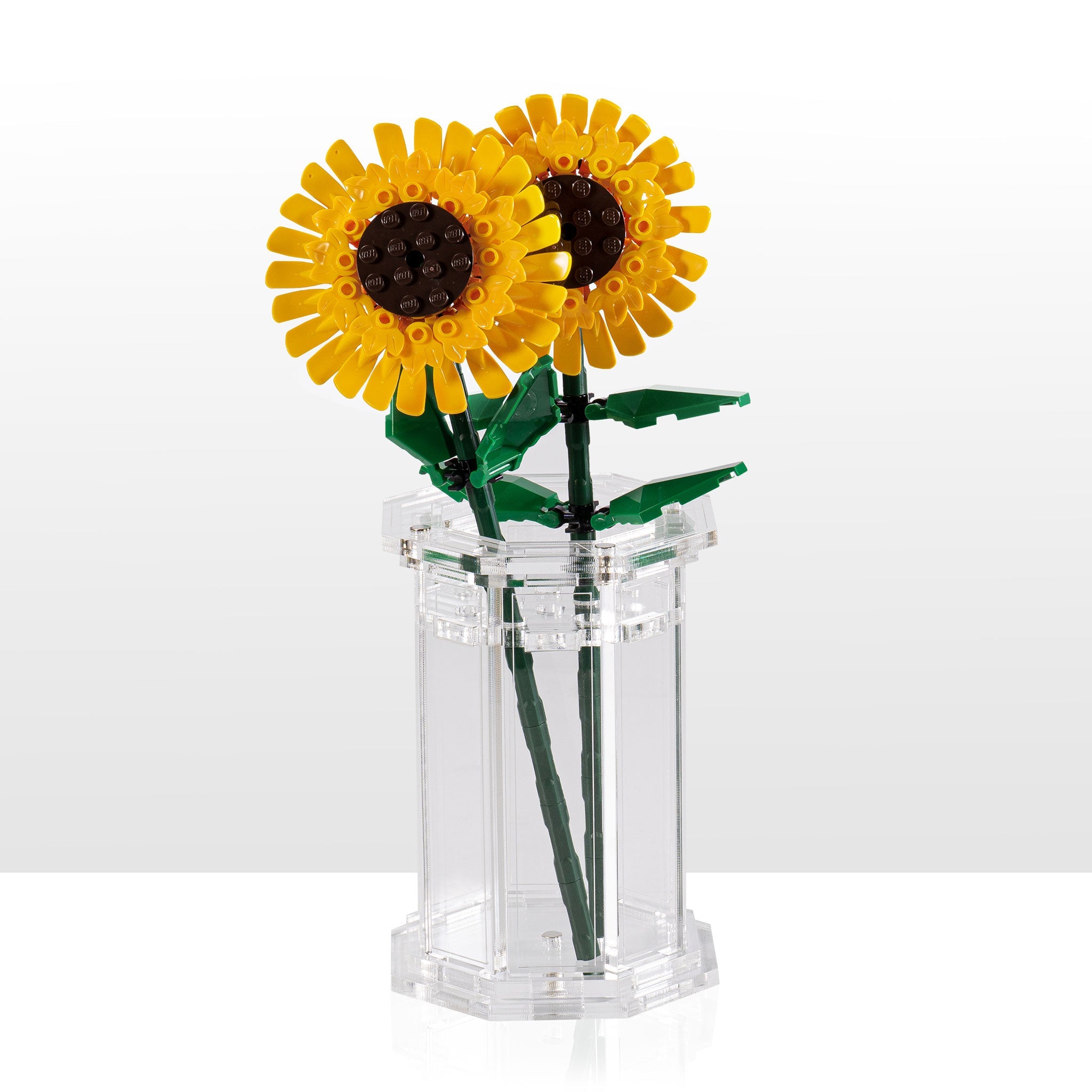 Display Vase for LEGO® Flowers - Clear