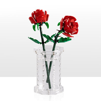Display Vase for LEGO® Flowers - Clear