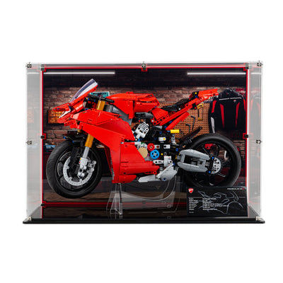 Display Case for LEGO Technic: Ducati Panigale V4 S (42202)