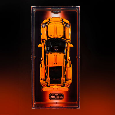 Limited Edition Wall Mounted Display Case for LEGO® Technic™ Porsche 911 GT3 RS (42056)