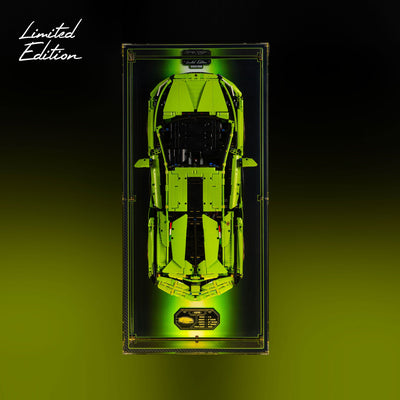 Limited Edition Wall Mounted Display Case for LEGO® Technic™ Lamborghini Sián (42115)