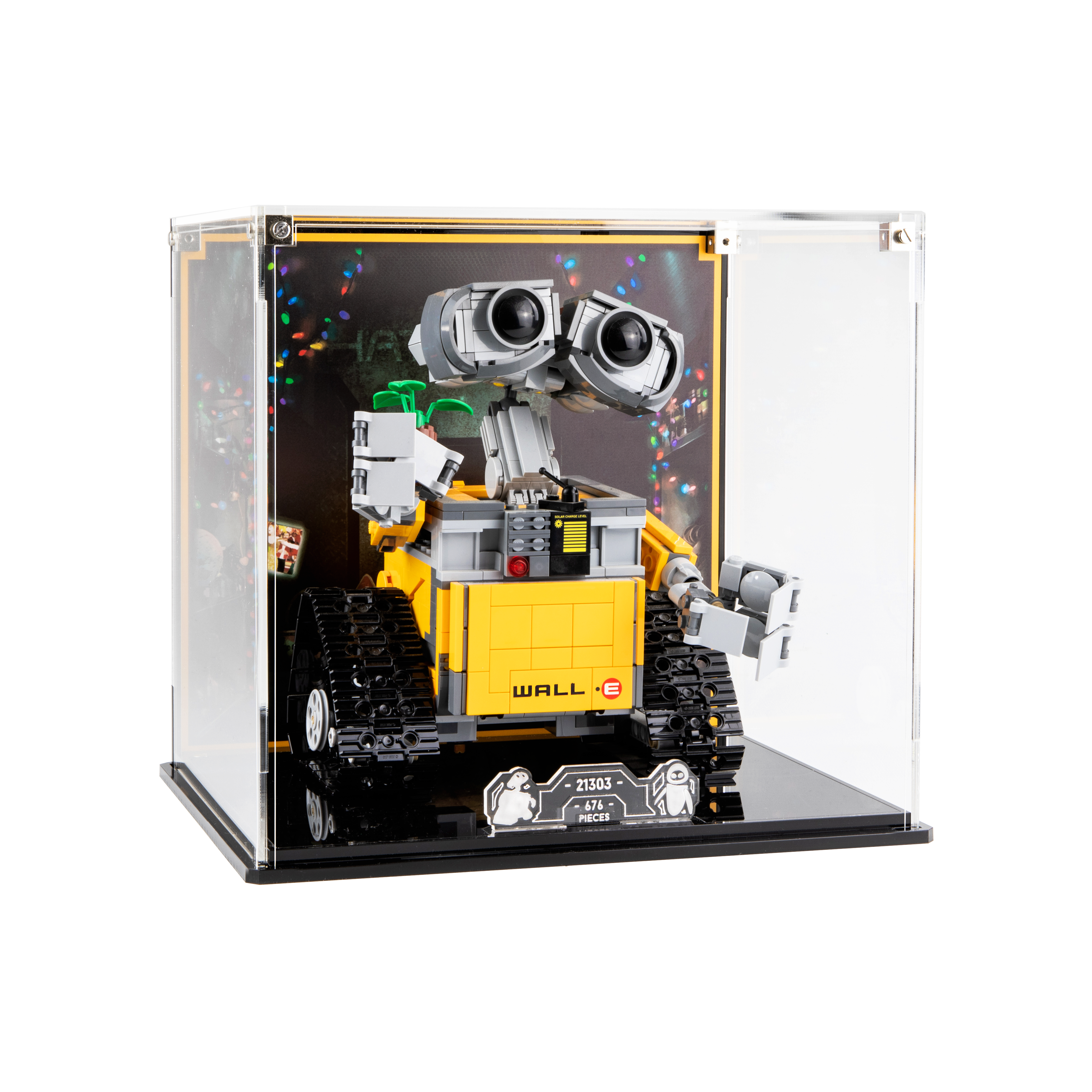 Display Case for LEGO® Ideas: WALL•E (21303)