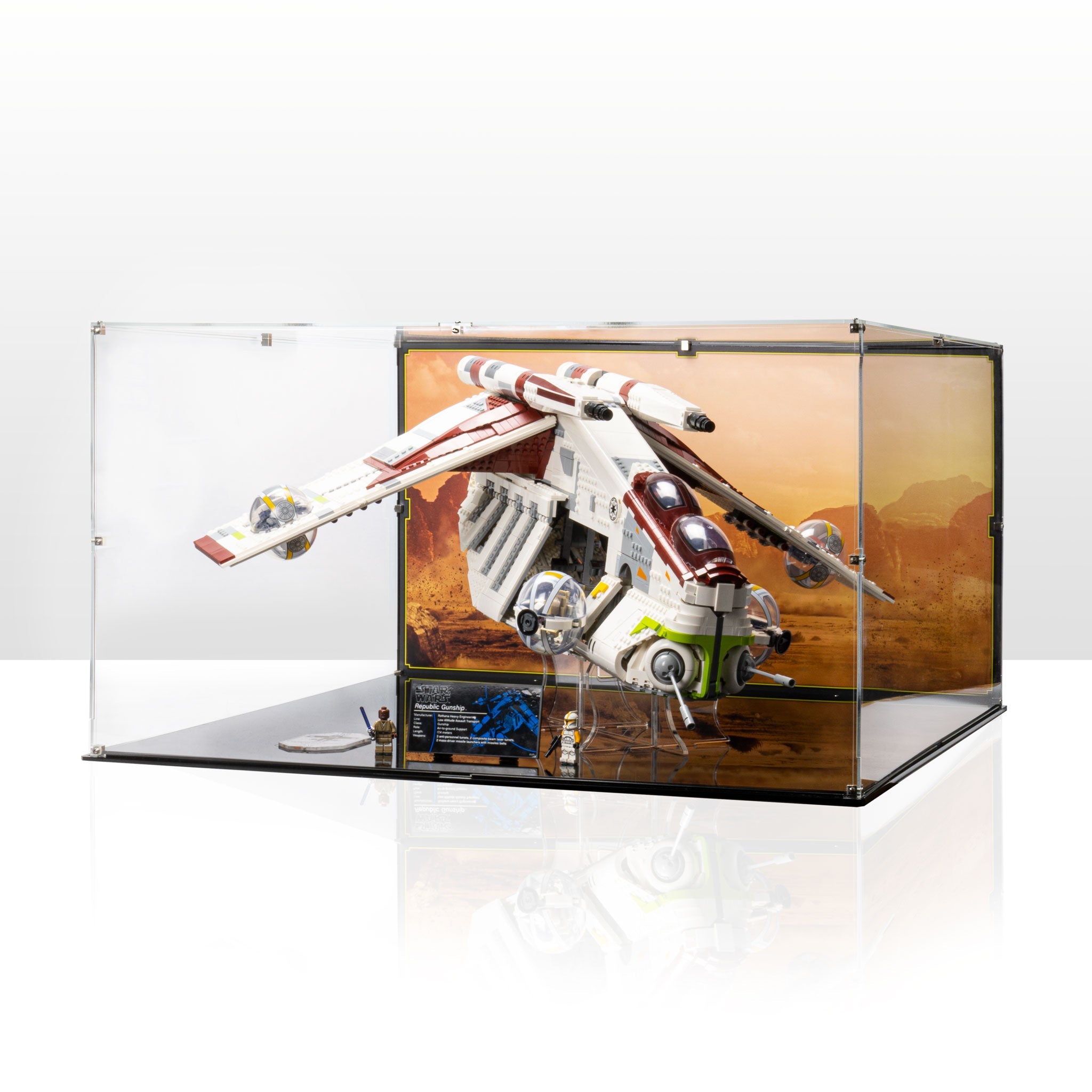 Display Case for LEGO® Star Wars™ UCS Republic Gunship (75309)