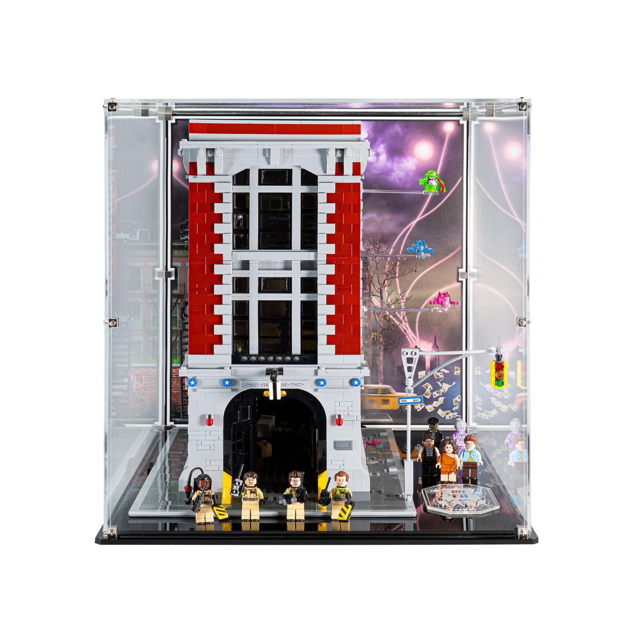Display Case for LEGO® Ghostbusters Firehouse Headquarters (75827)
