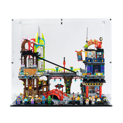 Display Case for LEGO® NINJAGO® City Markets (71799)