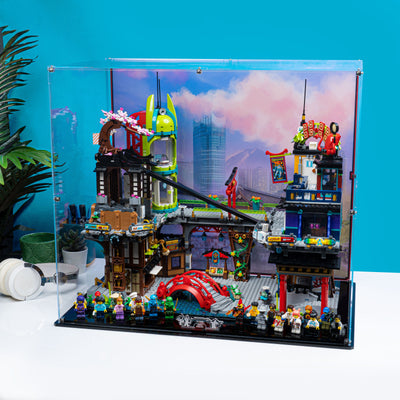 Display Case for LEGO® NINJAGO® City Markets (71799)