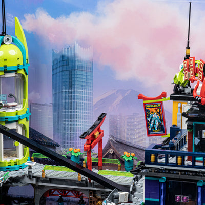 Display Case for LEGO® NINJAGO® City Markets (71799)