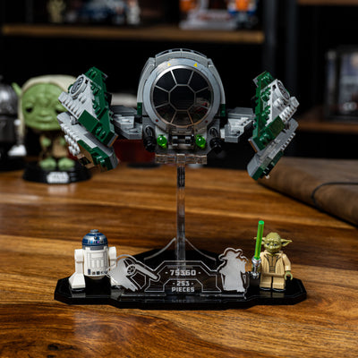 Display Stand for LEGO® Star Wars Yoda's Jedi Starfighter™ (75360)