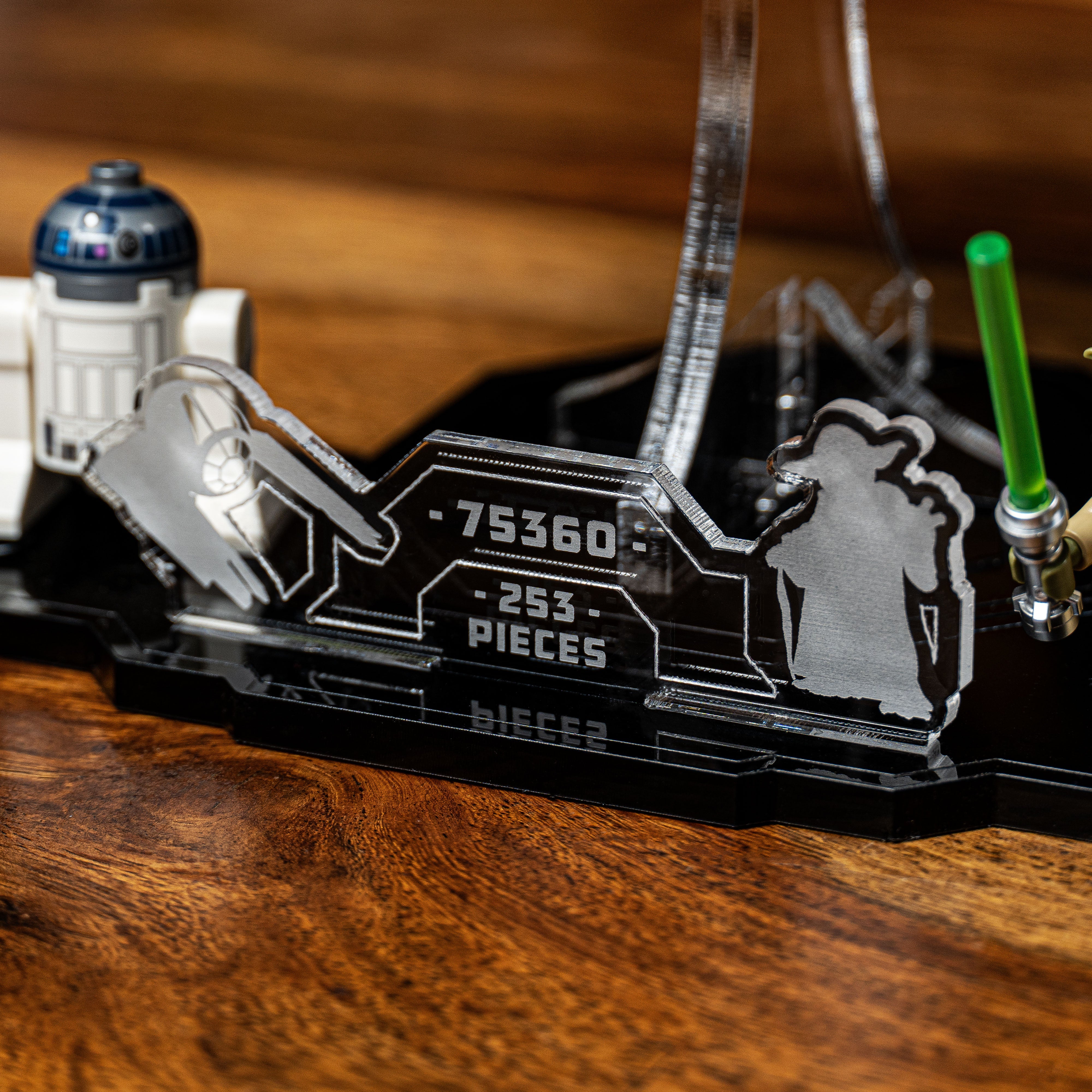Display Stand for LEGO® Star Wars Yoda's Jedi Starfighter™ (75360)