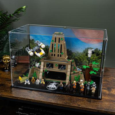Display Case for LEGO® Star Wars Yavin 4 Rebel Base (75365)