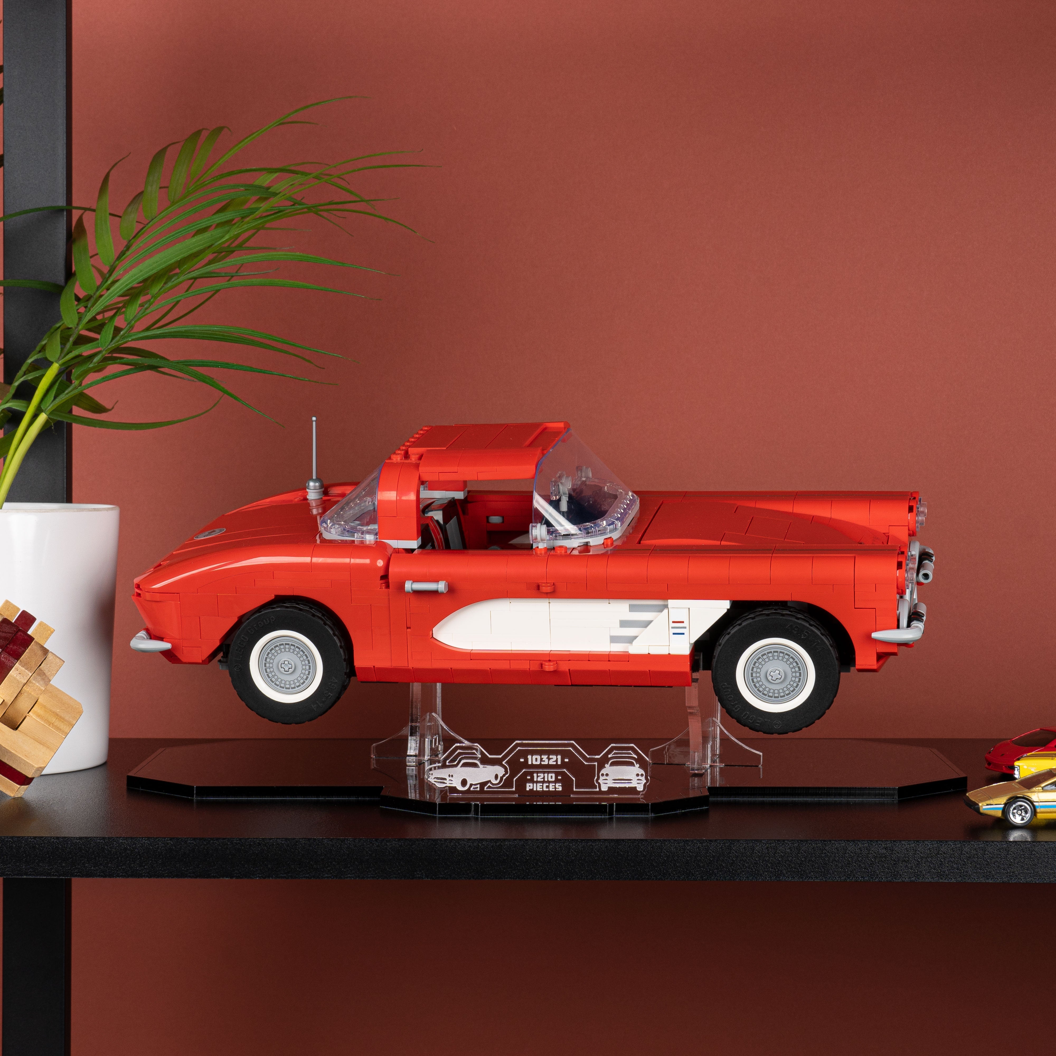 Display Stand for LEGO® Icons Corvette (10321)