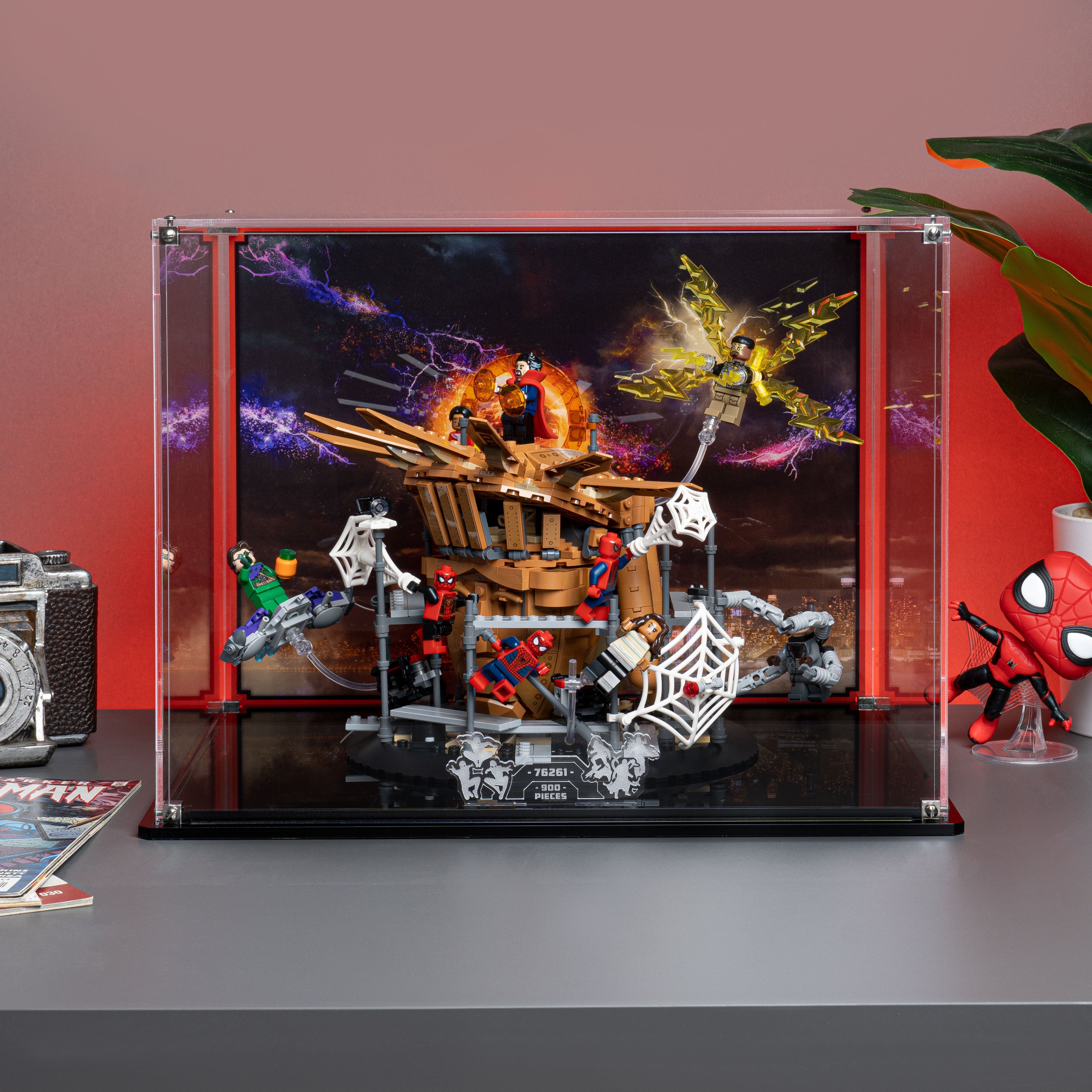 Display Case for LEGO® Marvel Spider-Man Final Battle (76261)