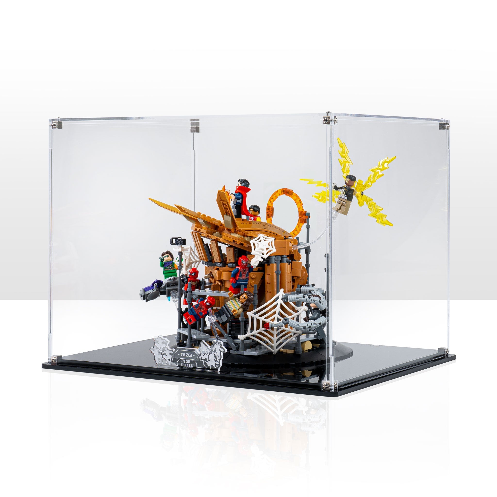 Clear Display Case for LEGO® Marvel Spider-Man Final Battle (76261)